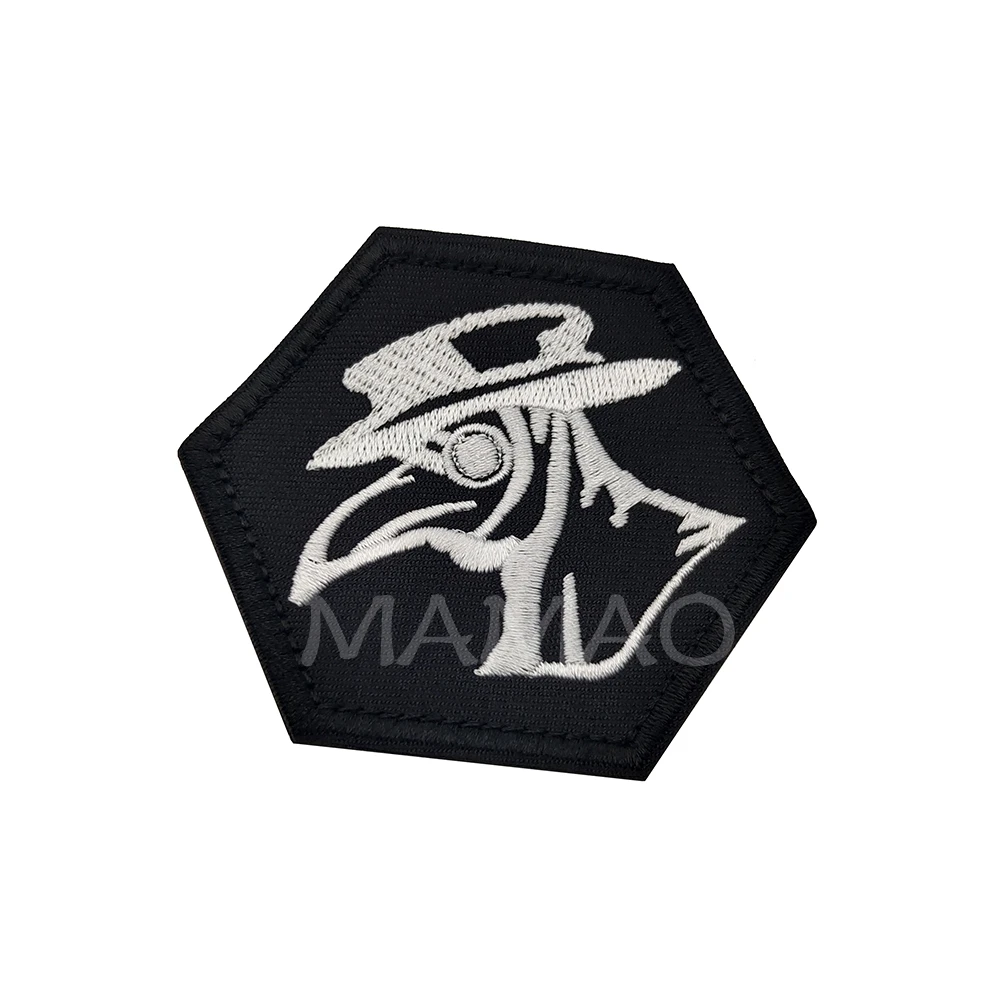 Эпидемия вирус борьба герой липучка Военный Патч медицинский персонал чума врач