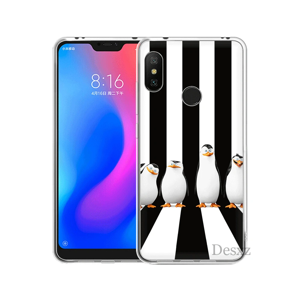 Mobile Phone Case For Redmi 7A K20 7 GO 4 Prime 3S 3 Pro 4A 4X 5 5A Plus 6 6A Hard Cover Penguins Of Madagascar | Мобильные телефоны