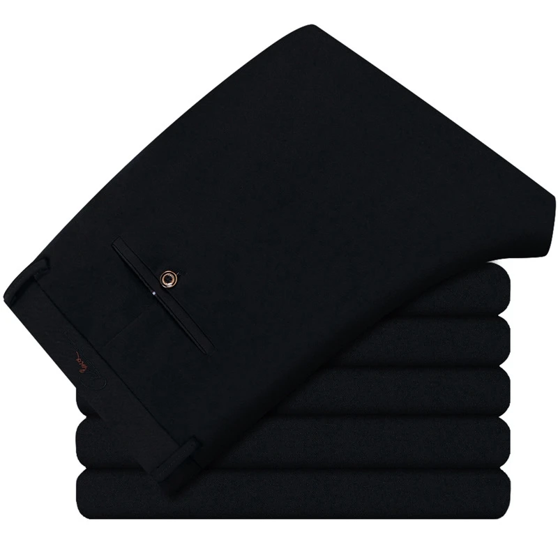 Мужские прямые брюки размера плюс формальные деловые 6XL 7XL 8XL 9XL 10XL на осень 48