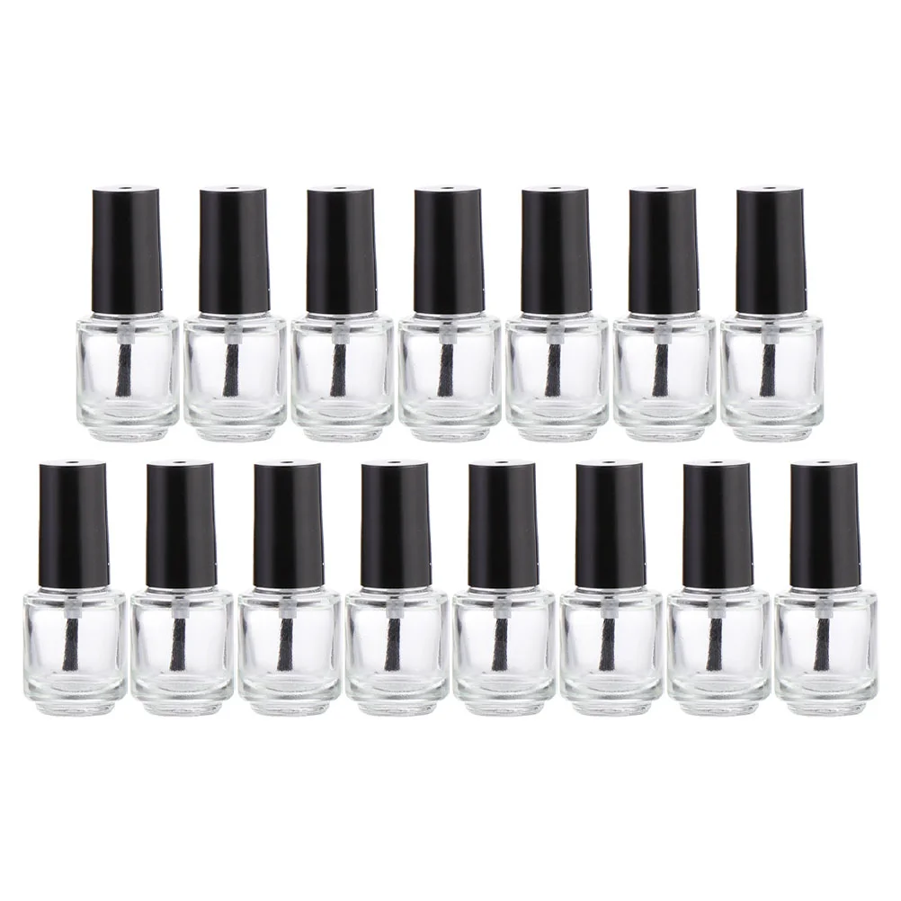 

25pcs Durable Empty Bottles Nail Polish Bottles Nail Polish Dispenser Bottles