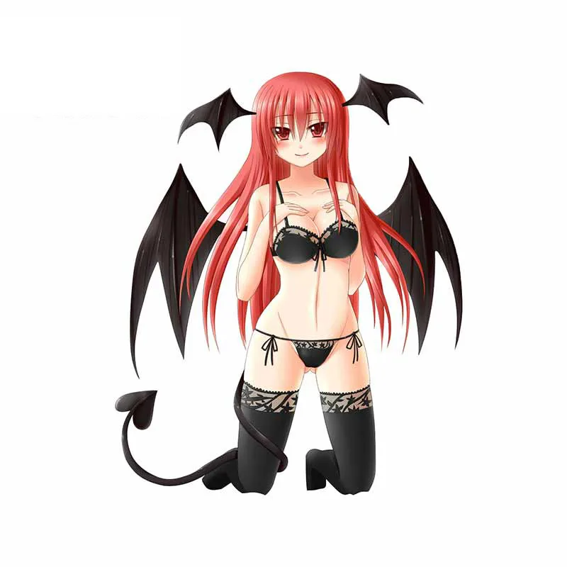 

Dawasaru for Succubus Girl Trunk Creative Car Stickers Graffiti Decal Bumper Scratch-proof Vinyl Material Decoration,13cm