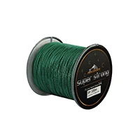1 шт. 4 подставки Lenza Pesca Tresse De Peche 4 Brins 300 м Fil De Peche Pe 300 м для рыболовной плетеной лески Linha Daiwa - Цвет: Зеленый