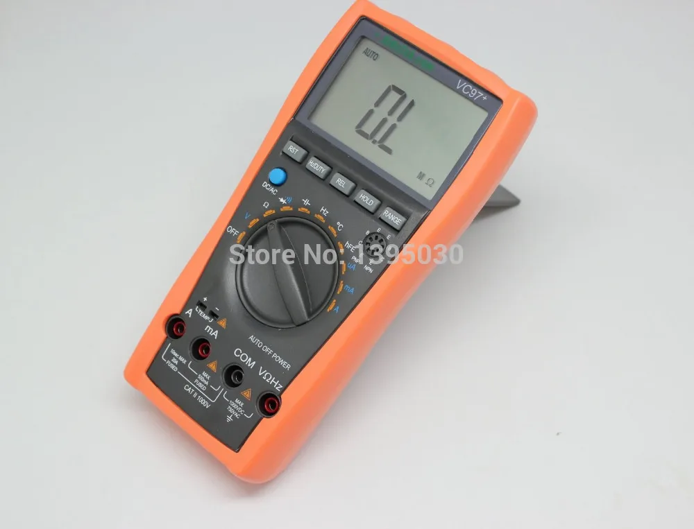 4 шт./лот VC97 DMM AC DC Вольтметр постоянной ёмкости универсальный конденсатор