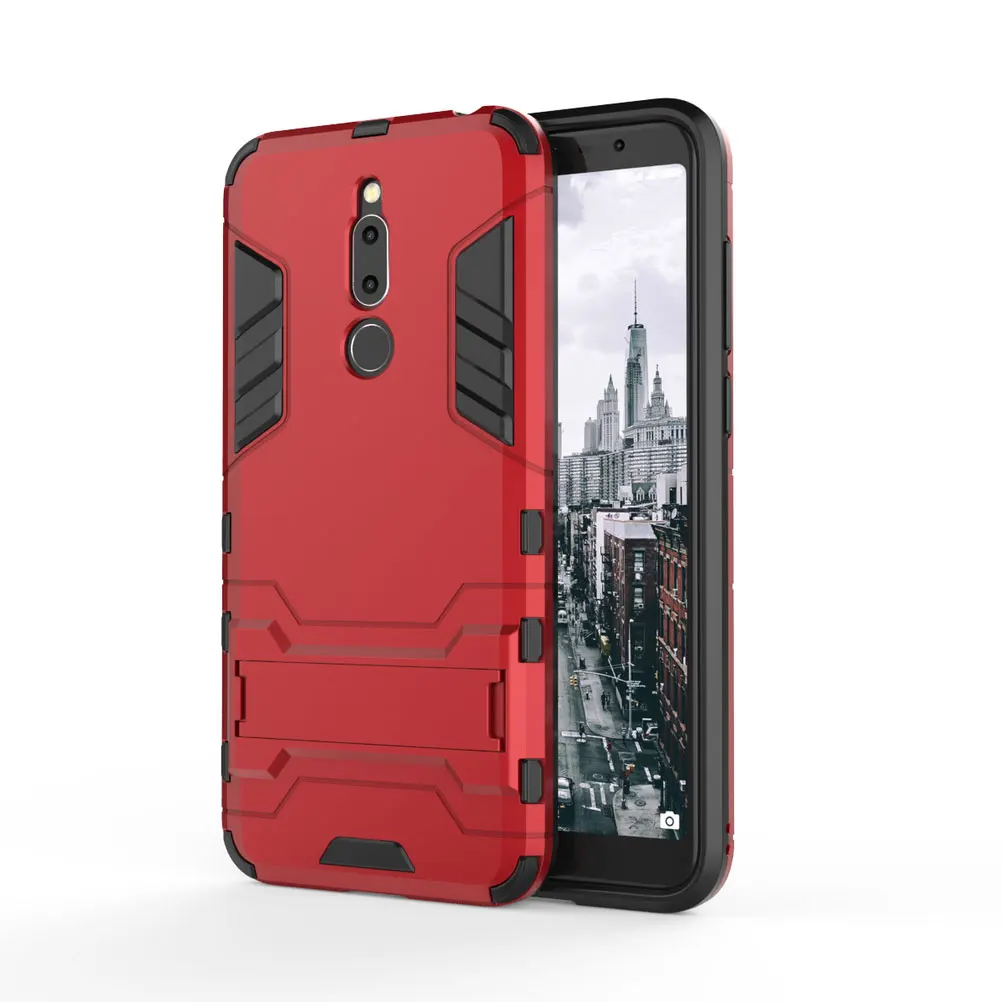 Stand Case for Meizu M5 M5s M3note M6 MS6 M5C M6T Silicone Bumper Hard Holder on 15 Lite Note Cover Coque | Мобильные телефоны и
