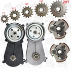 Коробка передач 11T 14T  17T20T, коробка передач, сцепление для двухтактного двигателя 47cc 49cc, миниатюрного карманного велосипеда, скутера, квадроцикла