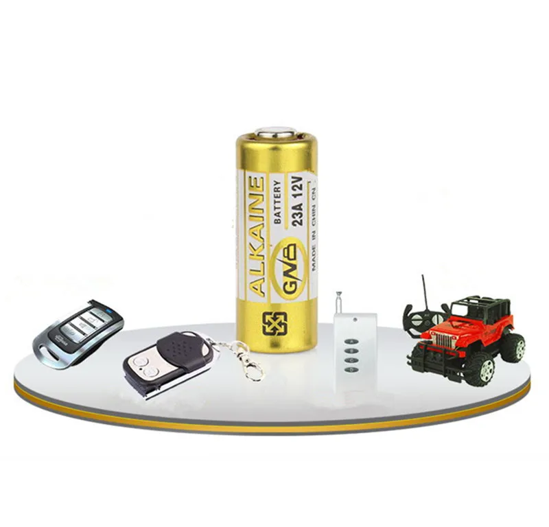 

2pcs/lot 23A Batteries 12V Alarm-Remote Primary Dry Alkaline Battery 21/23 23GA A23 A-23 GP23A RV08 LRV08 E23A V23GA