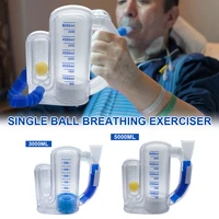 breathing trainer vital capacity exercise 30005000ml three ball meter spirometry trainer lung function breathing exerciser