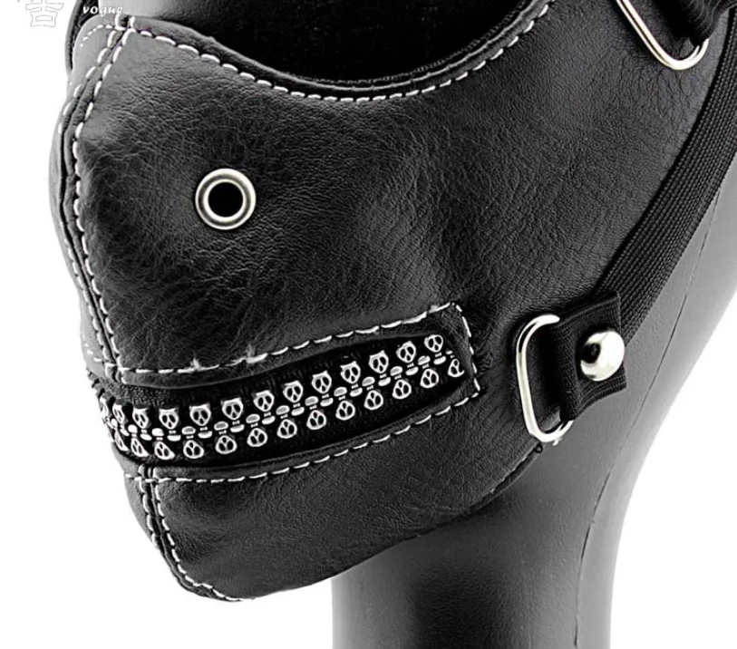 Стимпанк маска рок Подчёркивающие индивидуальность голова призрака с замком