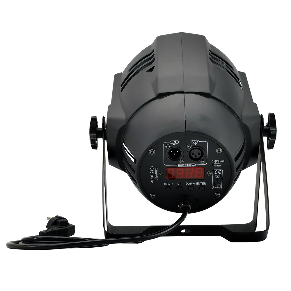 8 шт./18x18 Вт RGBWA УФ светодиодные прожекторы Par 4 в 1/6 1 литой алюминий DMX 512