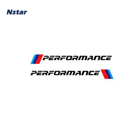 Nstar 2 шт./лот м Perforamence авто передний бампер решетка украшение стикер автомобиля