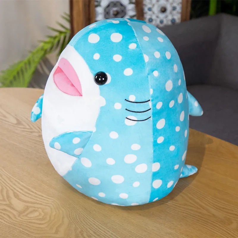 Мультяшная Морская жизнь милый КИТ Акула искусственная мягкая набивная кукла