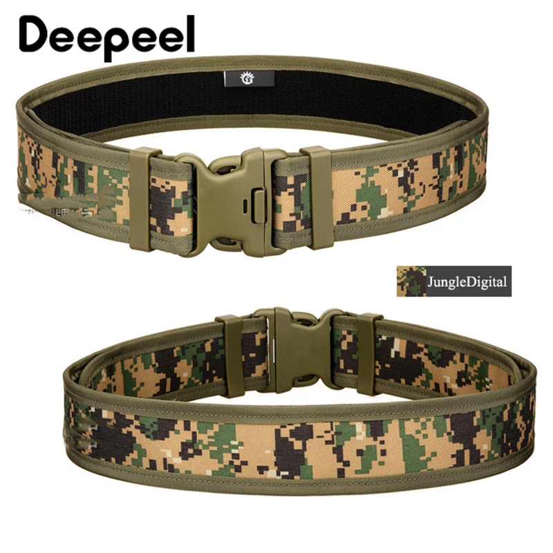 Deepeel 1 шт. 5 см * 130 нейлоновый ремень Открытый Тактические пряжки Для мужчин