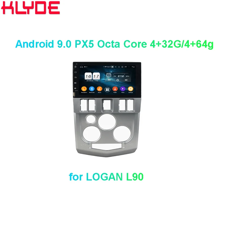 KD-8228 Android 9 PX5 емкостный экран Автомобильный видеоплеер для LOGAN L90 | Автомобили и