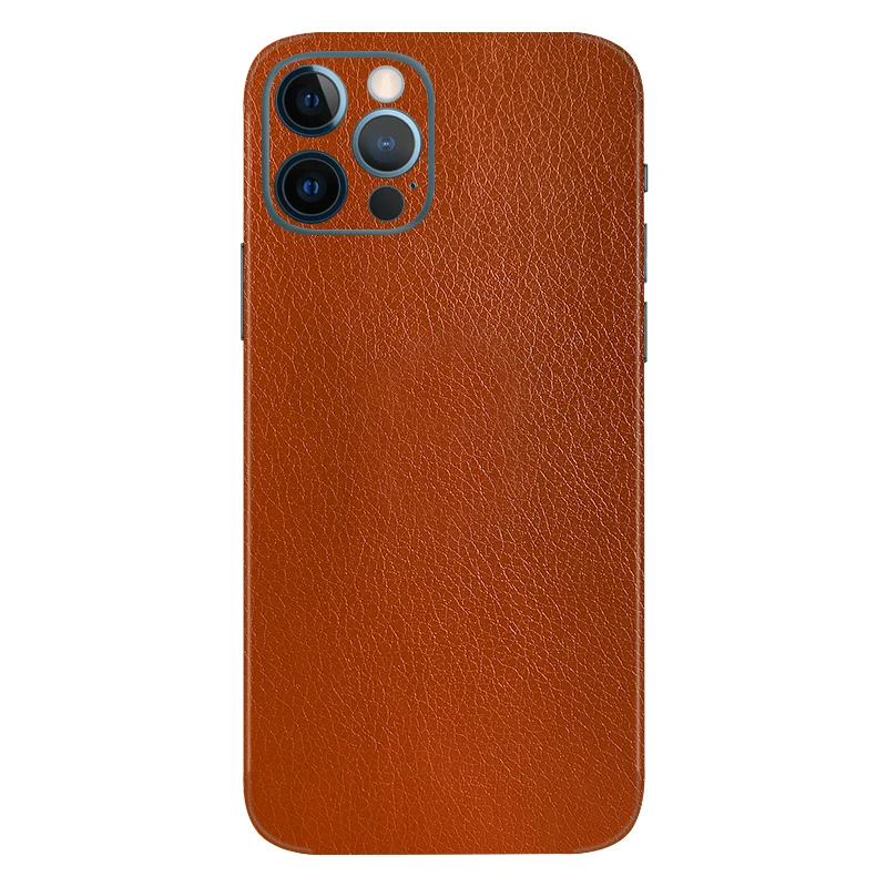 Роскошная кожаная оболочка для телефона наклейка на заднюю панель iPhone 13 Pro Max 12 Mini
