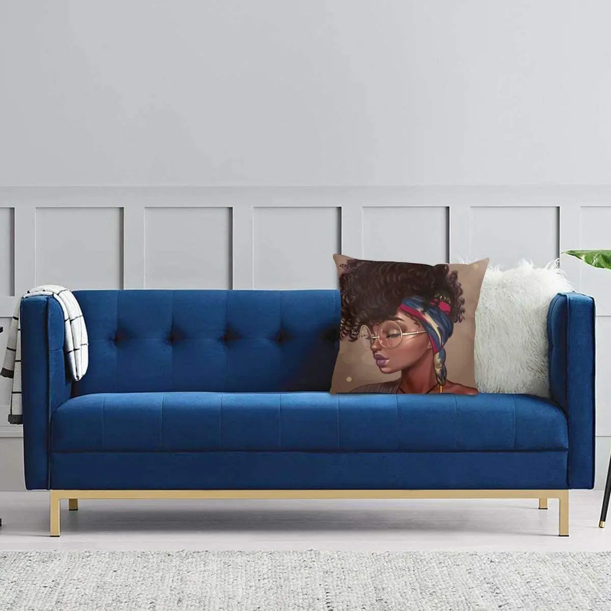 

18x18 Inch Tree Frog Playing Puerto Rico Flag Guitar Throw Pillow Case 4 Sofa Bed Chair Decoration Pillow Case