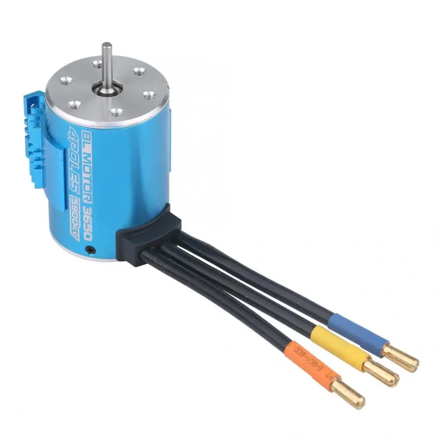Бесщеточный двигатель SURPASS HOBBY 3650 5900KV 4 полюса с разъемом мм обновленные детали