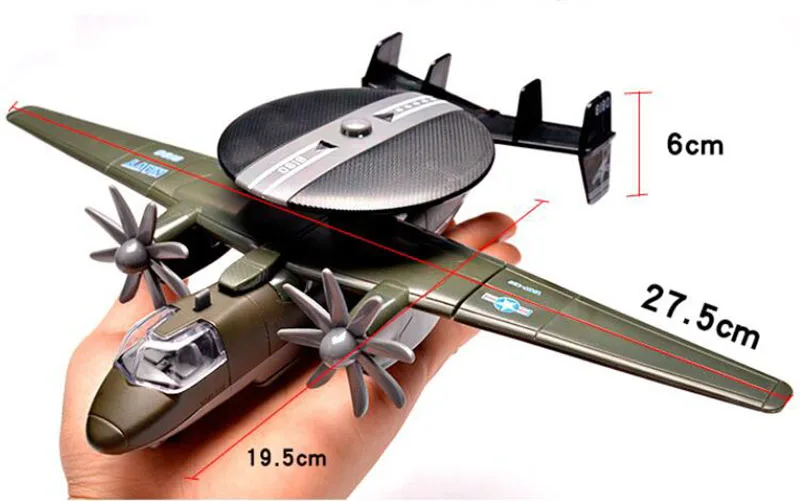 1/72 scale E-2C Early warning aircraft For Navy Army fighter airplane models adult children toys military for carrier |