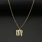 Ожерелья из нержавеющей стали, подвеска в готическом стиле в стиле хип-хоп, Мужская цепь, модное ожерелье для женщин, ювелирные изделия, подарки для друзей