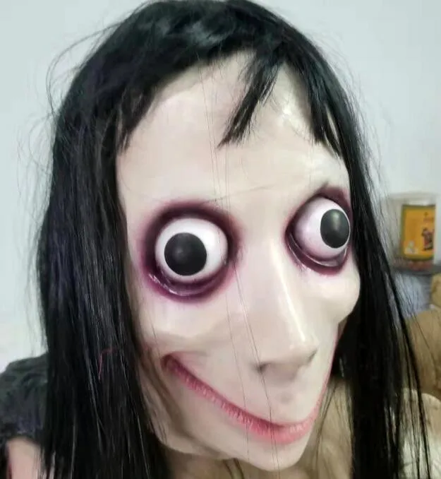 Маска для взрослых страшная силиконовая маска косплея на Хэллоуин лица деталь