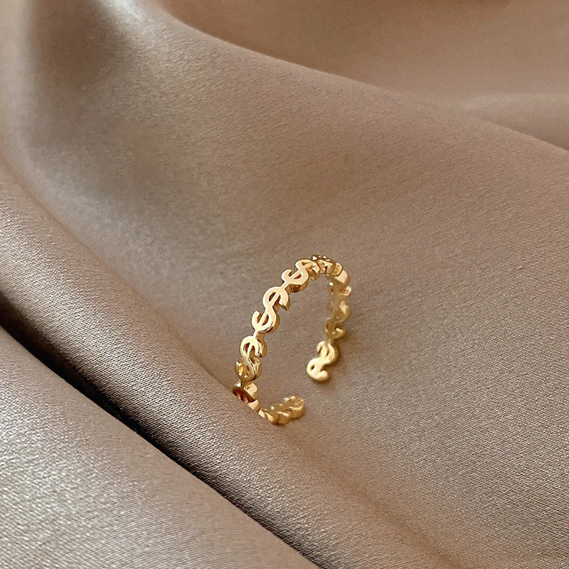 

Berserk Jewellery Luxury European Design Women's Simple Style Finger Trend Female Ring Vintage Party for Women Couple Rings