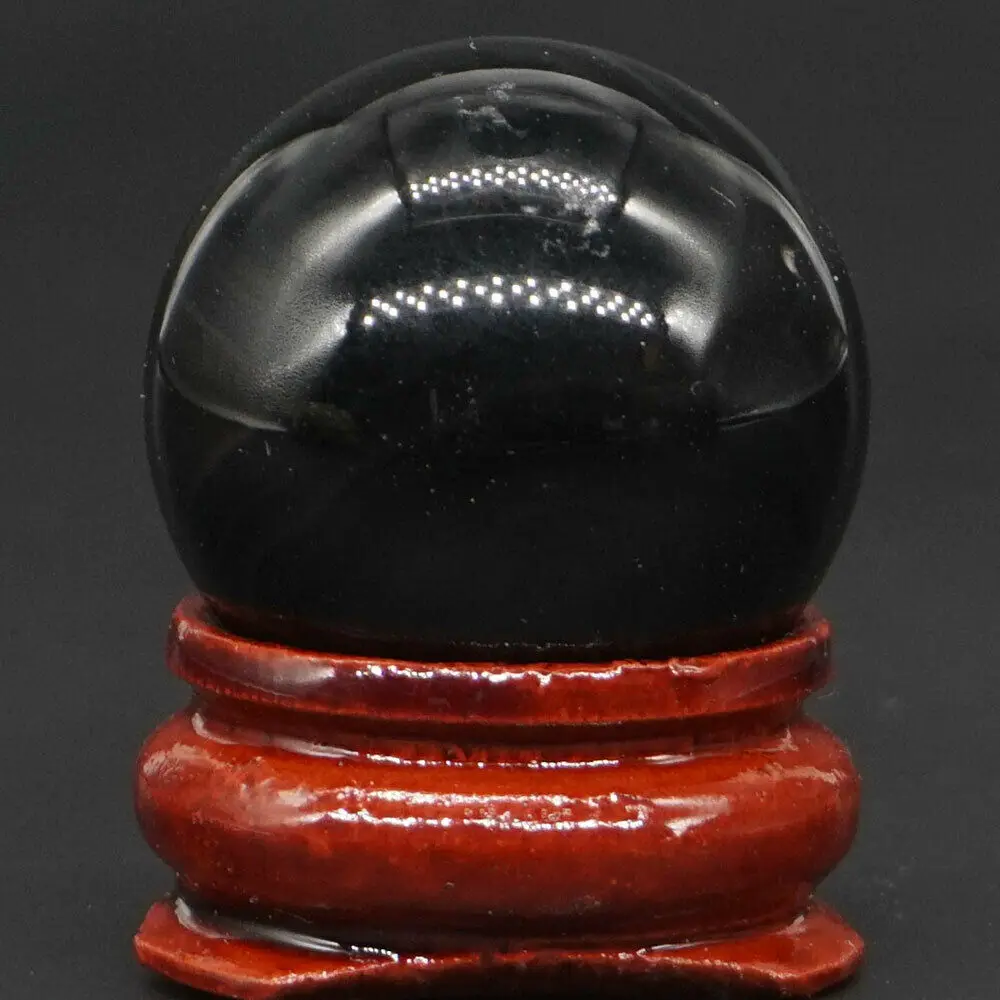 Шар из натурального агата и природного сглаза минеральный Магнитный Массажный