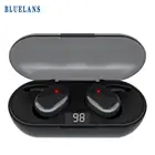 Беспроводные наушники Q2 с Bluetooth 5,0, шумоподавление, музыкальные наушники с двойной подвижной катушкой, железная спортивная Гарнитура для всех телефонов