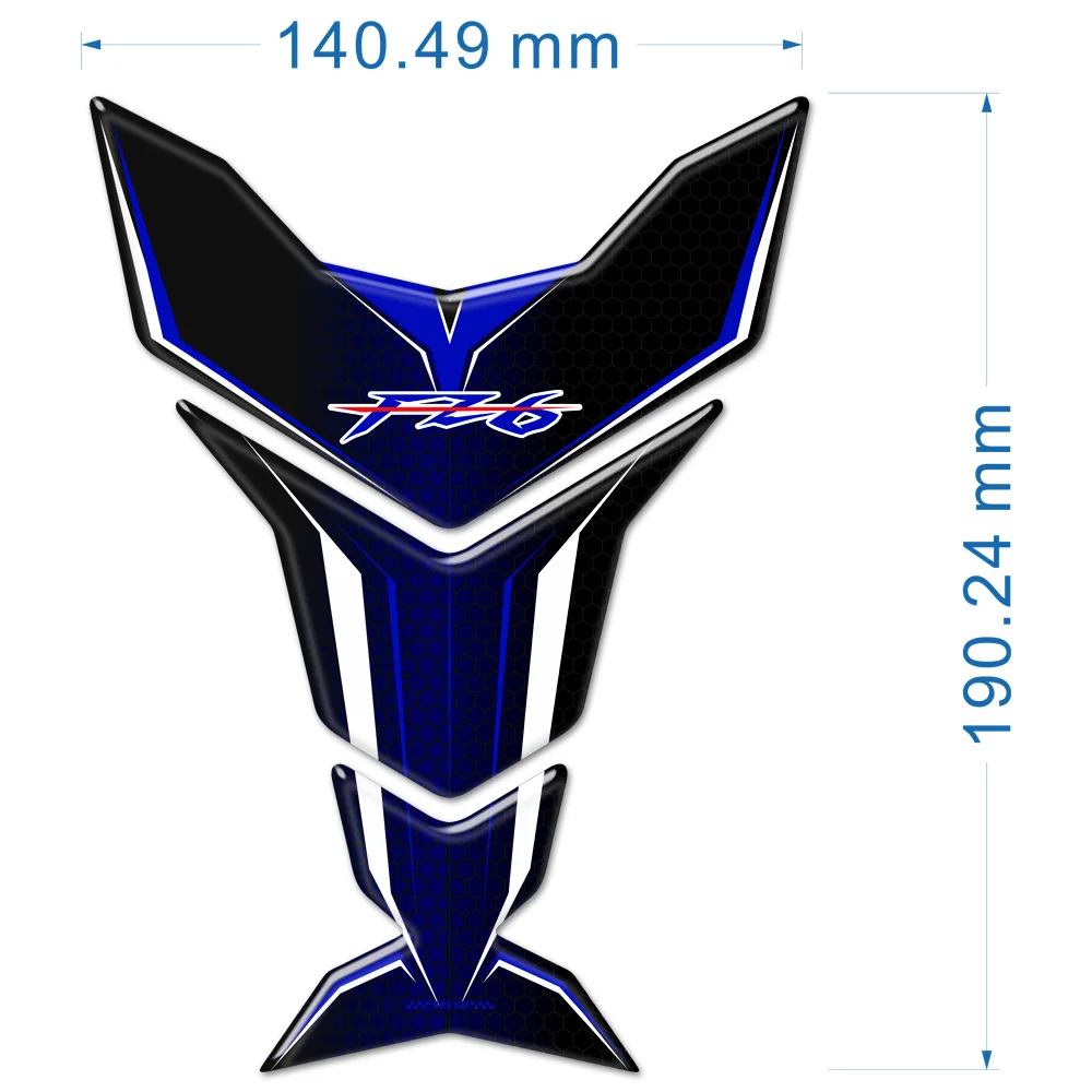 3D наклейки FZ6 FZ6S FZ6N Fazer для Yamaha протектор коврика бака мотоцикла аксессуары 2015 2016