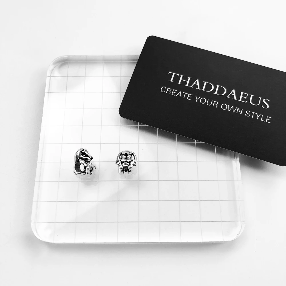 Бусины кролик, посеребренный подходит браслет Томас ожерелье Европейский DIY Bijoux ювелирные аксессуары подарок для женщин