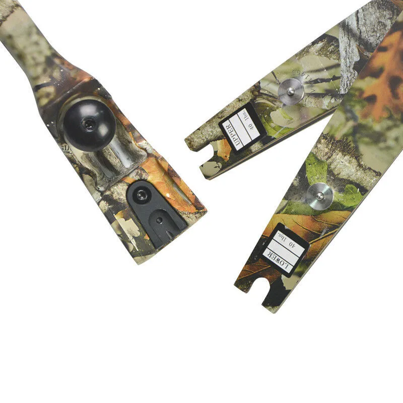 Лук для стрельбы из лука Рекурсивный лук Рекурсивные конечности 30 55 фунтов 64