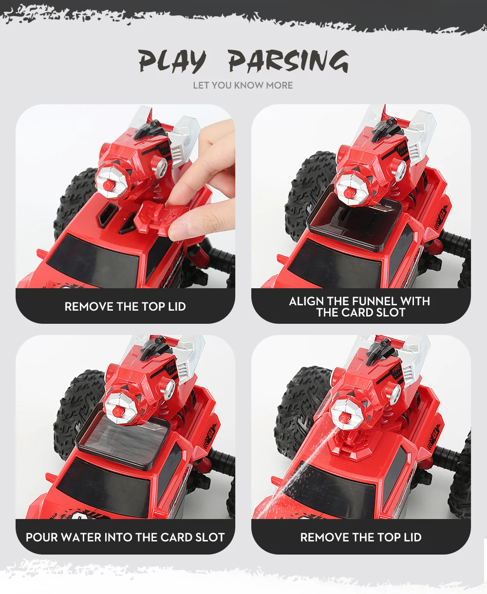 Полноприводный Радиоуправляемый автомобиль 1:12 машина для скалолазания Bigfoot с