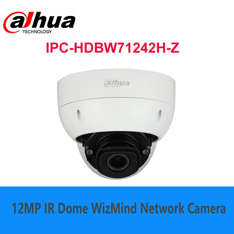

Dahua hot sale 12MP IR Dome WizMind Network Camera IPC-HDBW71242H-Z