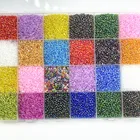 Бусины из чешского стекла, 15 глот, 2 мм, 3 мм, 4 мм