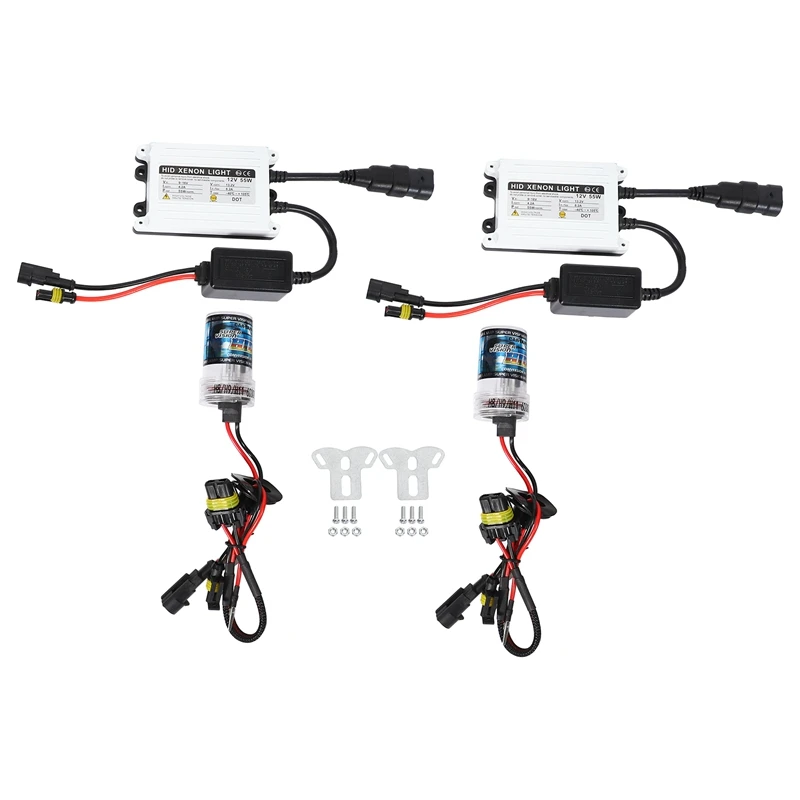 

55 Вт HID ксеноновая фара конверсионный комплект H11(H8 H9) 6000K