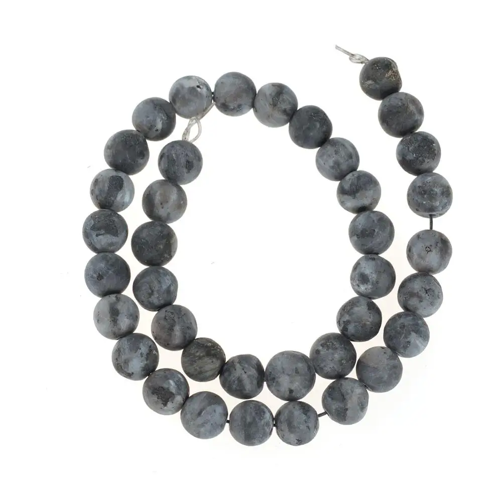 Black Labradorite Черный матовый оникс Ляпис розовый КВАРЦЕВЫЙ и из натурального камня бусины для самостоятельного изготовления ювелирных изделий браслет 4 6 8 10 12 мм Прямая поставка - Цвет: Black Labradorite