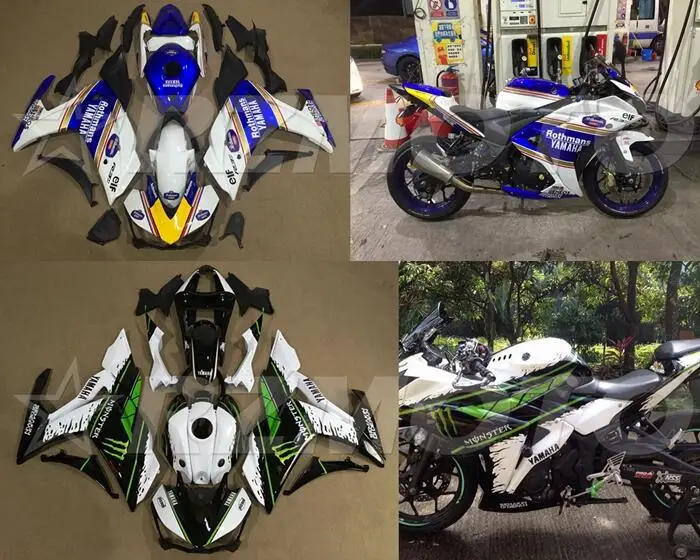 Мотоциклетный обтекатель abs комплект для S1000RR 2009- кузов из углеродного волокна узор для переноса воды печать ACEKITS Магазин № 0110