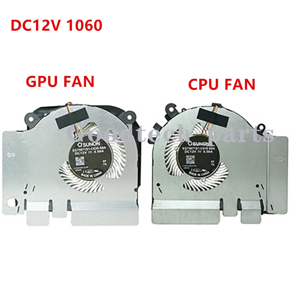 

NEW Cooling CPU Fan GPU FAN For Xiaomi 15.6 GTX1060 DC12V 171502-AA AD AB AK EG75071S1-C010-S9A EG75071S1-C020-S9A