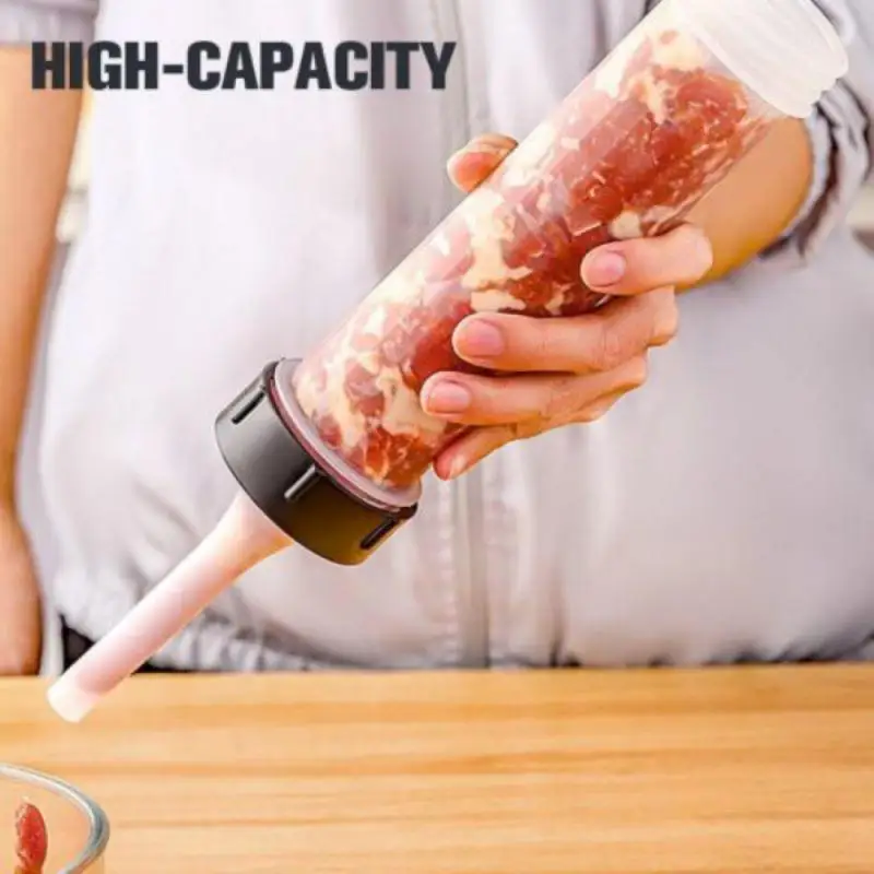 

Homemade Sausage Stuffer Sausage Filling Machine Sausage Syringe Meat Filler Sausage Maker Manual Kitchen Tools