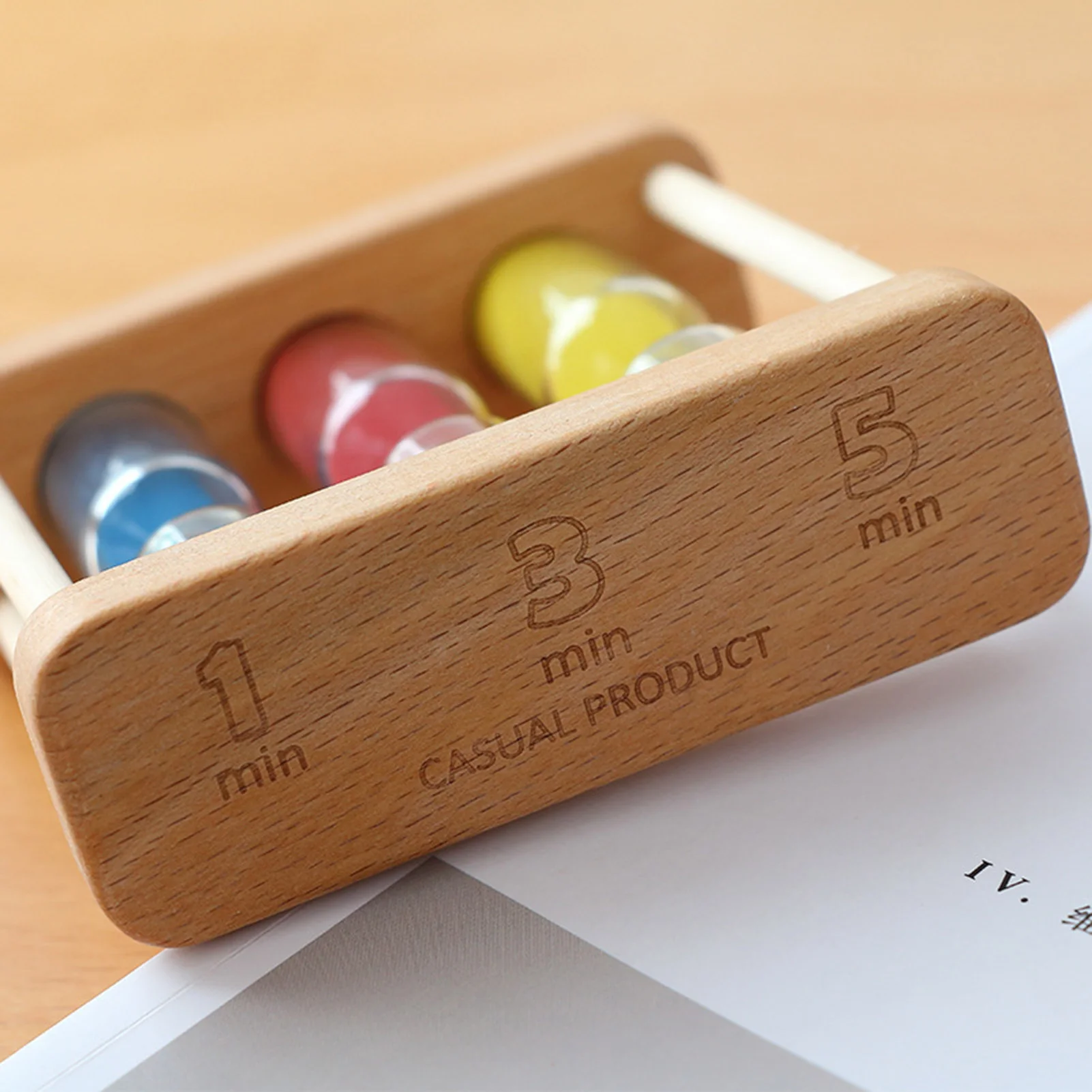 Креативные деревянные песочные часы 1/3/5 минут таймер подарок декор душ Свадебные