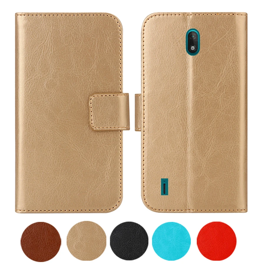 

Leather Case For Nokia C2 5.7" Flip Cover Wallet Coque for Nokia C2 2020 Phone Cases Fundas Etui Bags Retro Magnetic Fashion