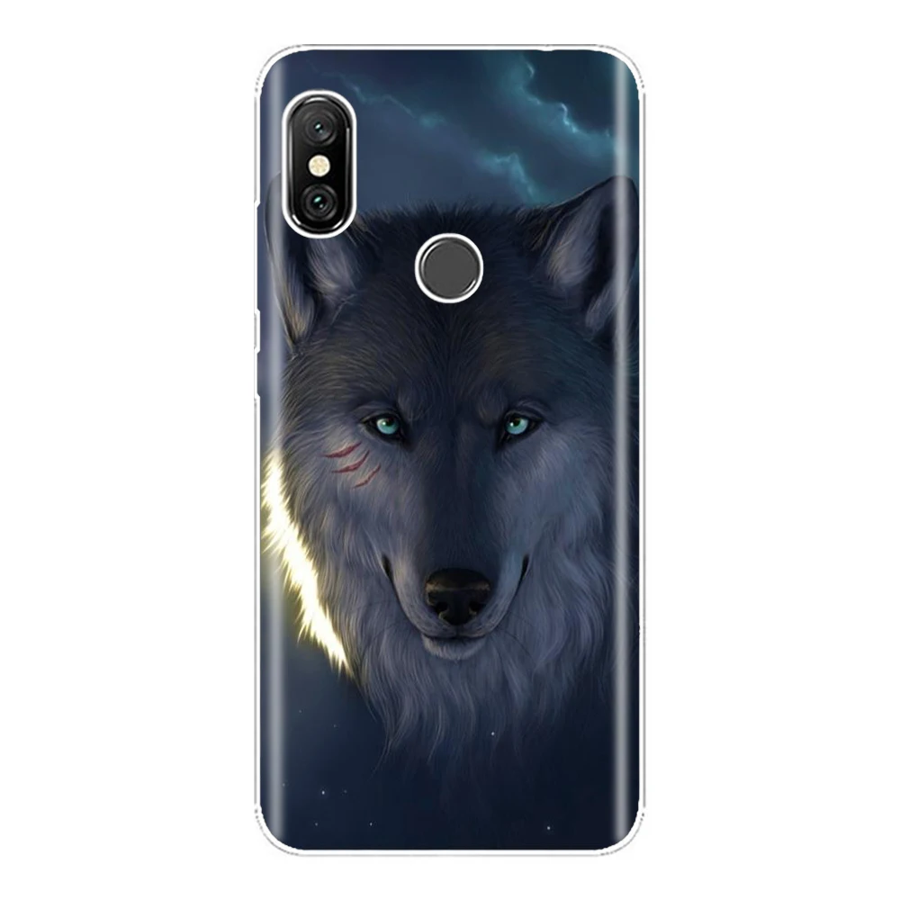 Для Xiaomi Redmi Note 6 Pro Чехол из ТПУ милый силиконовый чехол для xiomi футляр телефона
