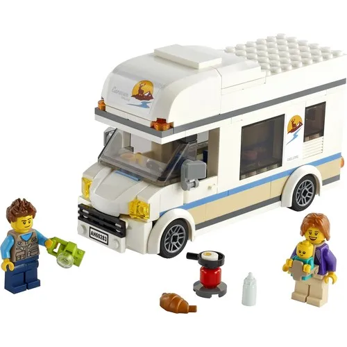 Фигурки Lego City 60283 игрушечные фигурки автодома строительные наборы для детей