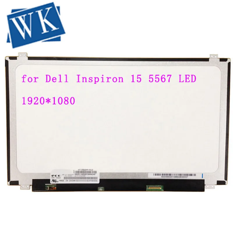 for Dell Inspiron 15 5567 7567 P65F P66F3 IPS Screen FHD Matrix 7000 Gaming 30pin 15.6"aptop LED Display Tested Grade A