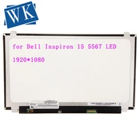 for dell inspiron 15 5567 7567 p65f p66f3 ips screen fhd matrix 7000 gaming 30pin 15 6aptop led display tested grade a