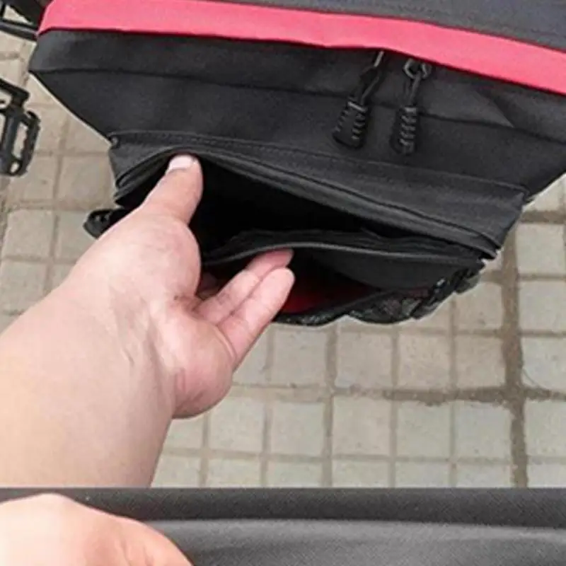 Практичная сумка для хранения на заднее сиденье велосипеда Водонепроницаемый