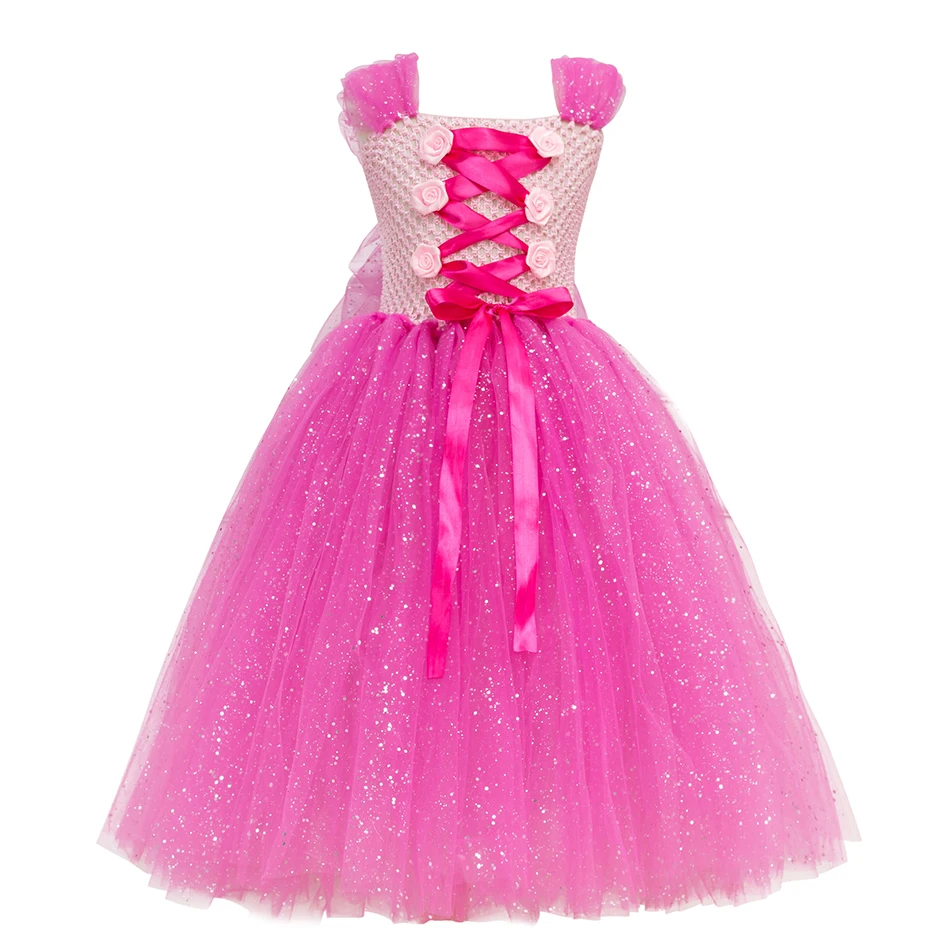 Платье-пачка принцессы для маленьких девочек одежда вечерние модная