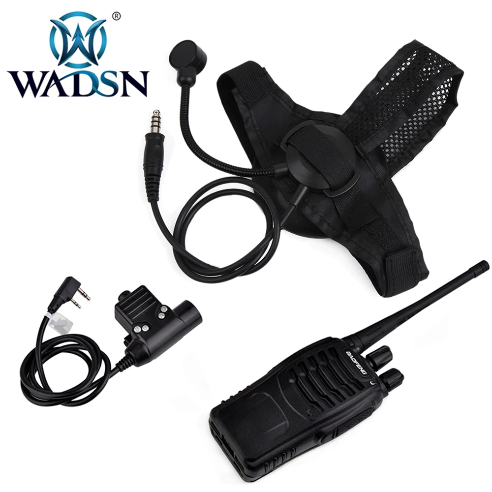 WADSN Z-tactical zSelex TASC1 гарнитура+ zPeltor PTT+ Kenwood Baofeng 888s радио WZ028-BK-Z113-KEN страйкбол наушники для охоты