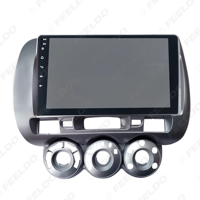 

FEELDO HD 1024*600 9inch Android 8.1 Quad Core Car Media Player With GPS For Honda Fit City Jazz 2006 (LHD)