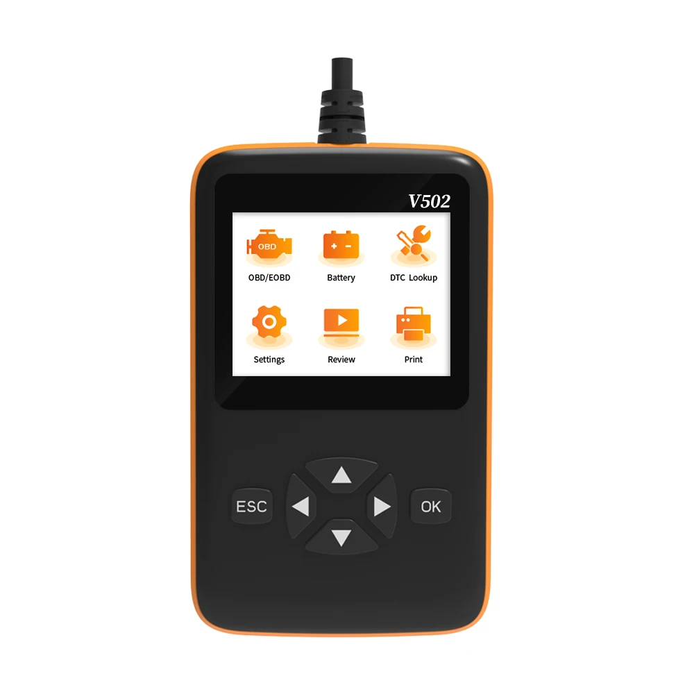 

Считыватель кодов OBD2, сканер OBD2 для профессионального улучшенного универсального автомобильного грузовика, анализатор ошибок двигателя а...