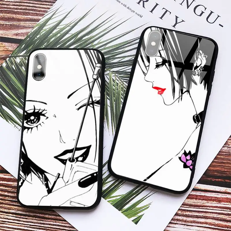 

Oosaki Nana japan anime Phone Case Tempered glass For iphone 6 7 8 plus X XS XR 11 12 13 PRO MAX mini