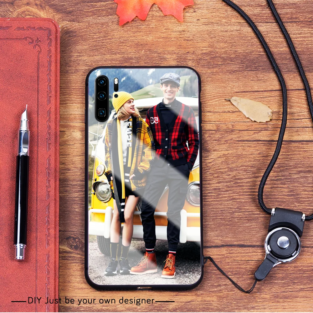 Стеклянный чехол на заказ для Huawei Honor 6x 7C 7A 8 Lite 9i 9x Pro 20 Note10 | Мобильные телефоны и